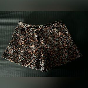 Gap Kids Girls’ Floral Print Pull On Shorts Size M (8-9)